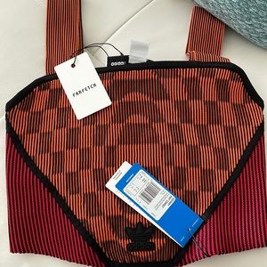 Brand new adidas poalina Russo crop top